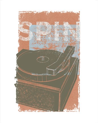 Framed Spin Print
