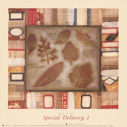 Framed Special Delivery 2 Print