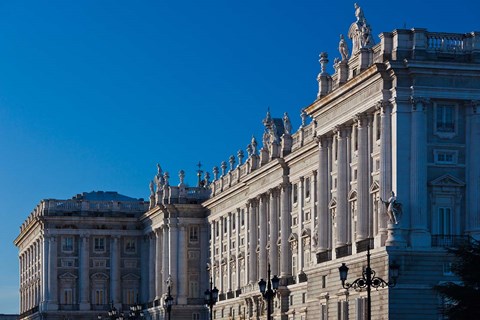 Framed Palacio Real, Madrid, Spain Print