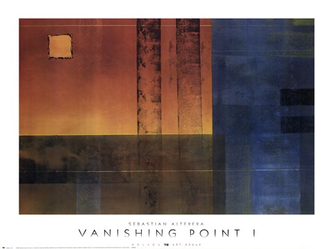 Framed Vanishing Point I Print