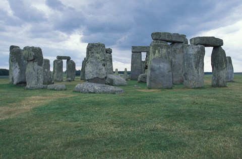 Framed Stonehenge, Avebury, Wiltshire, England Print