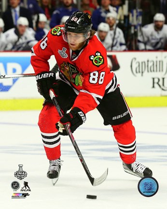 Framed Patrick Kane Game 4 of the 2015 Stanley Cup Finals Print