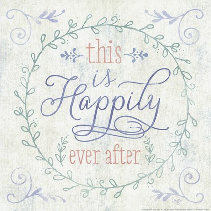 Framed Happily Ever After Print