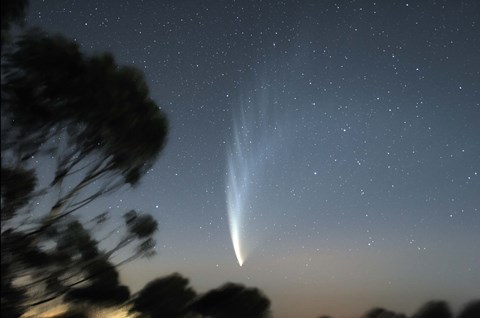 Framed Comet McNaught P1 Print