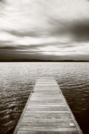 Framed Pier Print