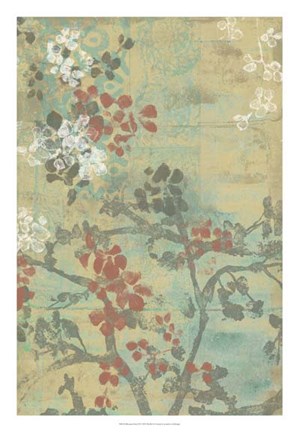 Framed Blossom Panel II Print