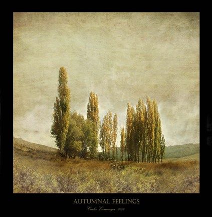Framed Autumnal Feelings Print