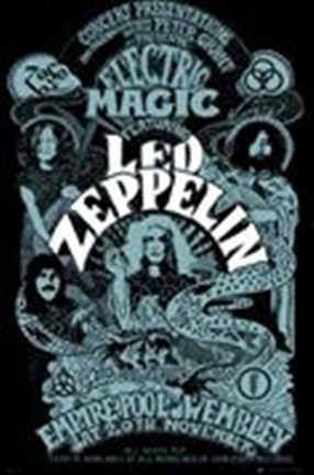 Framed Led Zeppelin - Wembley Print