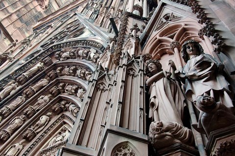 Framed Strasbourg Cathedral, Strassbourg Print