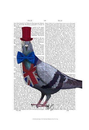 Framed London Pigeon Print