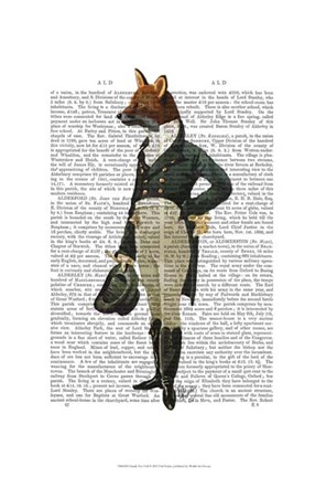 Framed Dandy Fox Full Print