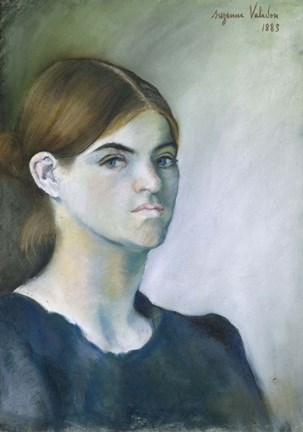 Framed Self-Portrait, 1883 Print