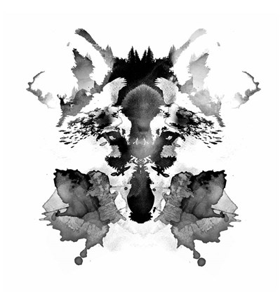 Framed Rorschach Print