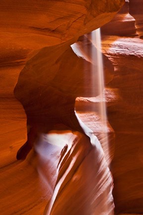 Framed Antelope Canyon Sandstone Formation Print