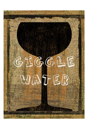 Framed Giggle Water Print