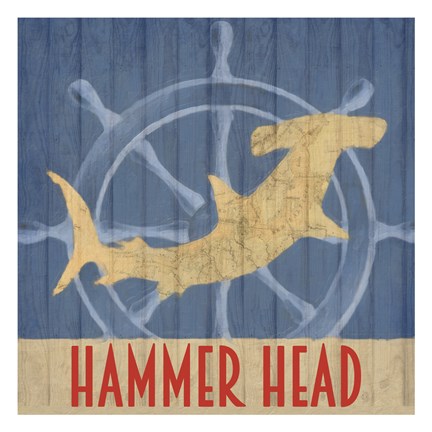 Framed Hammer Head Print