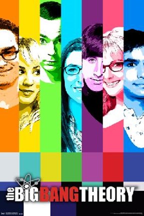 Framed Big Bang Theory - Signal Print