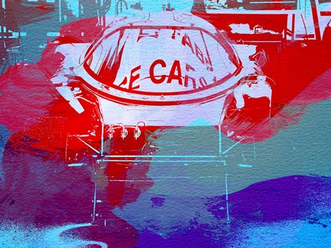 Framed Le Mans Racer During Pit Stop Print