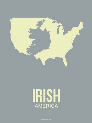 Framed Irish America 1 Print