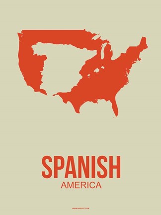 Framed Spanish America 2 Print