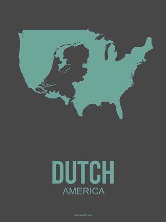 Framed Dutch America 2 Print