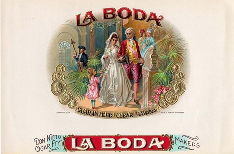 Framed La Boda Print