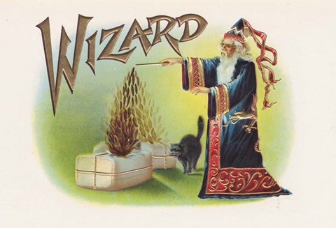 Framed Wizard Print