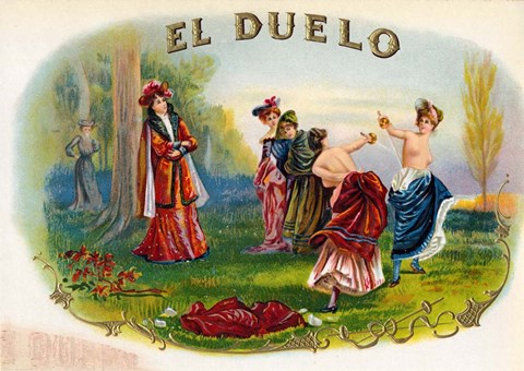 Framed El Duelo Print