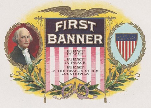 Framed First Banner Print