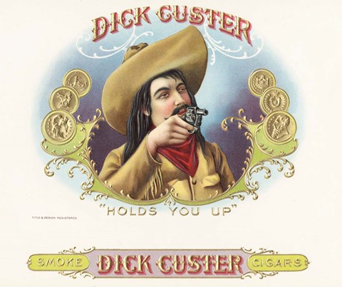 Framed Dick Custer Print