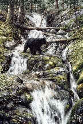 Framed Bear Creek Crossing Print