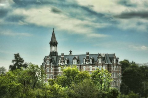 Framed Jubilee Hall At Fisk University Nasvhille Tennessee Print