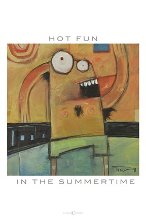 Framed Hot Fun Poster Print