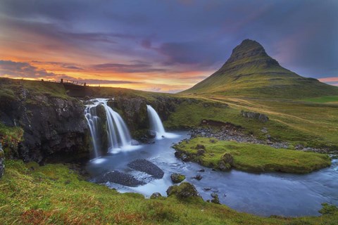 Framed Kirkjufell Print