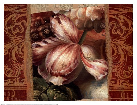 Framed Classic Dutch Tulip Print