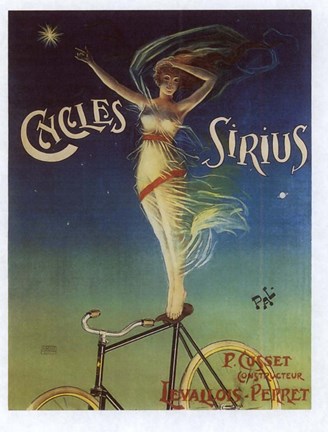 Framed Sirius Cycles Print