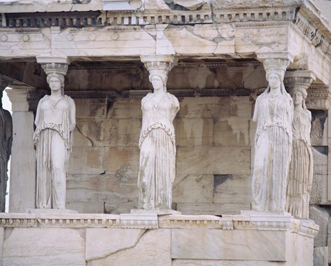 Framed Temple of Athena Nike Erectheum Acropolis, Athens, Greece Print