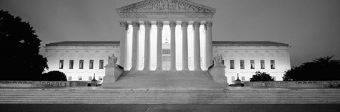 Framed Supreme Court Building, Washington DC Print