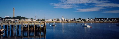 Framed Boats, Cape Cod, Massachusetts Print