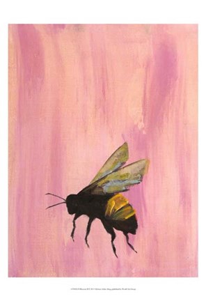Framed Pollinators II Print