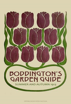 Framed Boddington&#39;s Garden Guide III Print