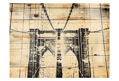 Framed Wood Bridge Print