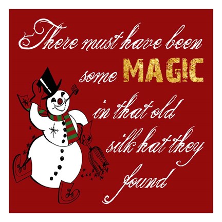 Framed Christmas Magic Print