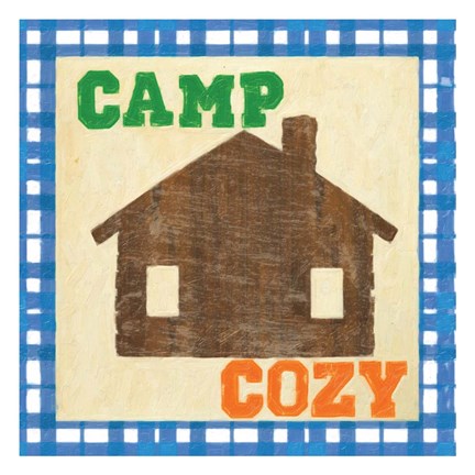 Framed Cozy Cabin Print
