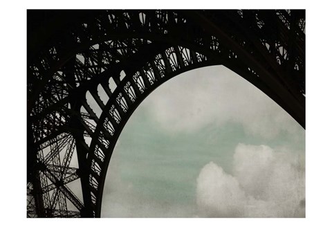 Framed Eiffel Detail Print