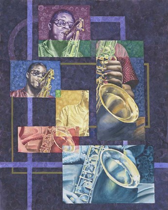 Framed Blue Note Jazz Print