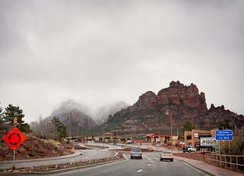 Framed Arizona Tourist Print