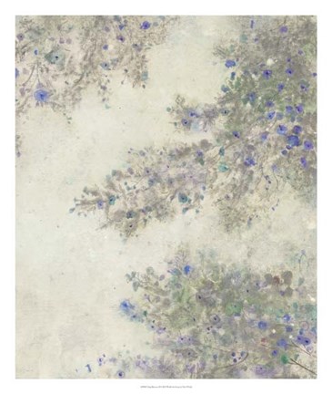 Framed Twig Blossoms II Print