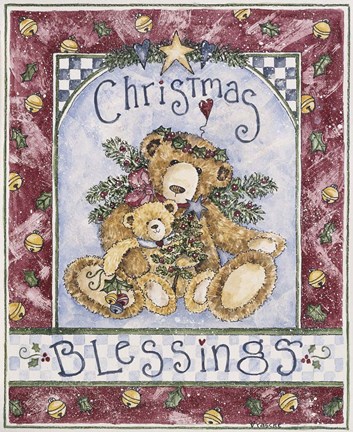 Framed Christmas Blessing Print