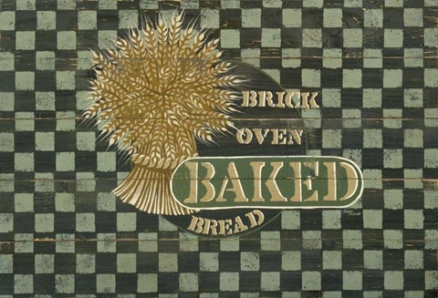Framed Baked Bread Print